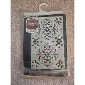 Vintage Aunt Lydia's Stencils Traditional Punch Rug Pattern No. 505 24 X 36 NIB‎